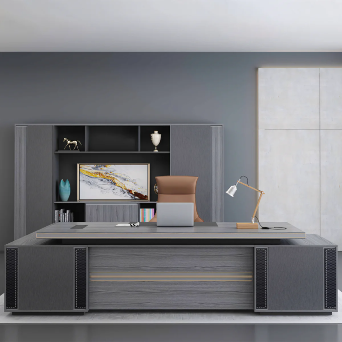 D-80 WITH SIDE RUNER EXECUTIVE TABLE - Image 3